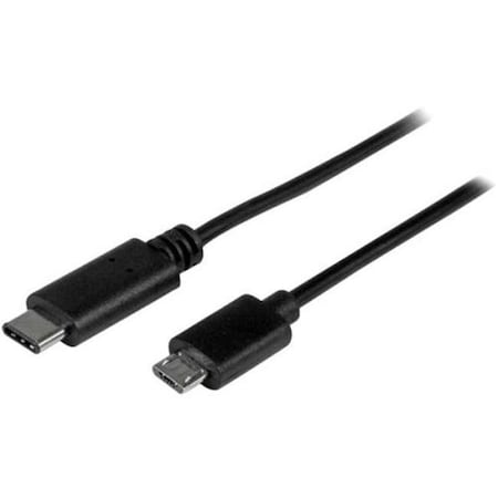 D & H Distributing 6 ft. USB-C to Micro-B USB2.0 Male to Male Cable MA197873